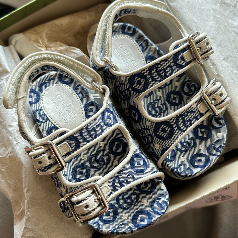 Gucci GG sandal toddler size 5